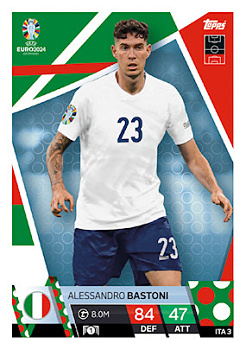 Alessandro Bastoni Italy Topps Match Attax EURO 2024 #ITA3